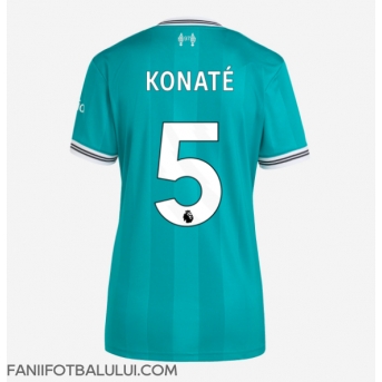 Liverpool Ibrahima Konate #5 Tricou Fotbal Replică 2025-26 Femei Treilea